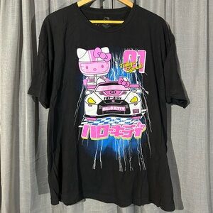 Hello Kitty Racing T-shirt - Men’s 2XL